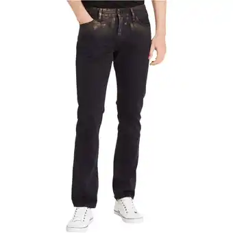 Walmart Calvin Klein Mens Distressed Copper Slim Fit Jeans offer