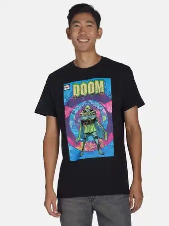 Walmart Doctor Doom Men's & Big Men's Issue #1 Cover Graphic Tee Shirt , Sizes S-3XL offer
