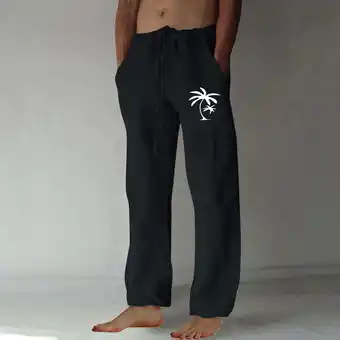 Walmart Tawop Mens Pants Casual Fall Clearance Fashion Pockets Sport Trousers Casual Printed offer
