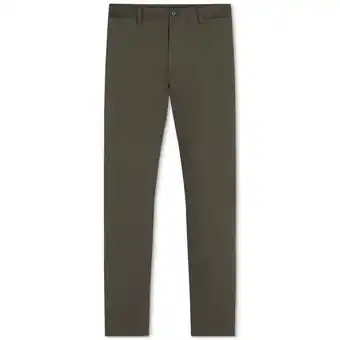 Walmart Tommy Hilfiger Men's Garment Dyed Denton Chino Pants Army Green 36 x 34 offer