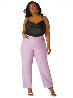 Walmart Ashley Stewart Women's Plus Millennium Suit Pant with Strech, Sizes 10/12-26/28 offer