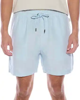 Walmart Onia mens Air Linen-Blend Pull-On Short, s, Blue offer