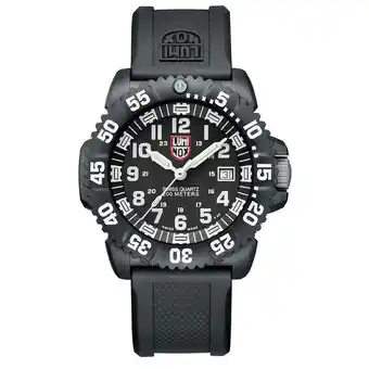 Walmart Luminox Men's 3051 Series Military Dive Watch Black Dial XS.3051.F offer