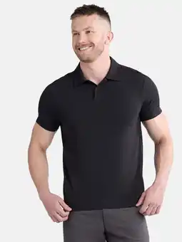 Walmart Ozark Trail Men's and Big Men's Merino Wool Blend Polo Shirt, Sizes S-3XL offer