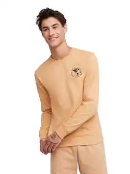 Walmart Hanes All Gender Explorer Collection Long Sleeve Graphic T-Shirt, Men's Sizes XS-2XL offer