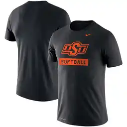 Walmart Men's Nike Black Oklahoma State Cowboys Softball Drop Legend Slim Fit Performance T-Shirt offer