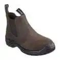 Walmart Skechers Work Men's Tapter Slip On Chelsea Boot w/ Steel Safety Toe offer