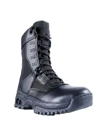 Walmart Ridge Footwear 8010ST Men's Air-Tac Ghost Zipper Steel Toe Boots - Size 8 offer
