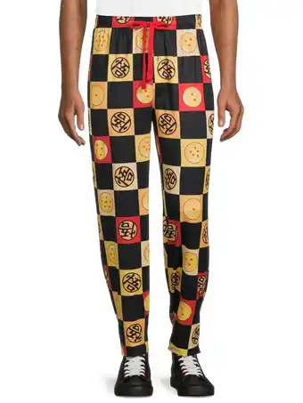 Walmart Dragon Ball Z (Men's) Polyester Machine Washable Pajamas, Multicolor offer