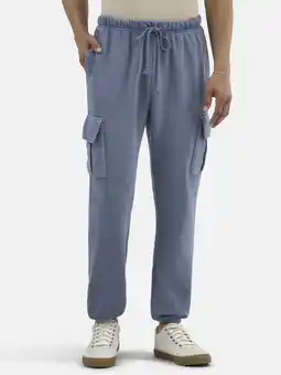 Walmart No Boundaries Men's & Big Men's Cargo Jogger Fleece Sweatpants, Sizes XS-5XL offer