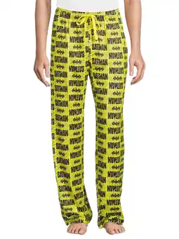 Walmart Batman Men's Sleep Pants, Sizes S-2XL offer