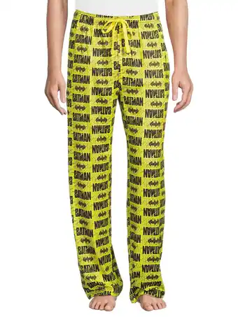 Walmart Batman Men's Sleep Pants, Sizes S-2XL offer