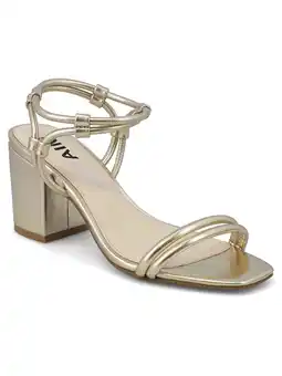 Walmart MIA TOO Women's Annelise Block Heel Ankle Strap Sandal offer