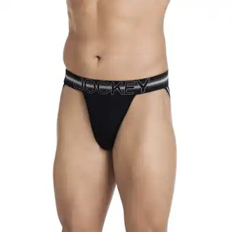Walmart Jockey Sport Men's Stability Pouch Microfiber Jock Strap offer