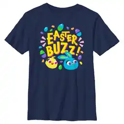 Walmart Boy's Toy Story 4 Ducky and Bunny Easter Buzz Graphic Tee Navy Blue Medium offer