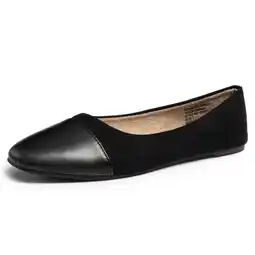Walmart Alpine Swiss Tory Womens Square Toe Ballet Flats Cap Toe Slip On Comfort Shoes offer