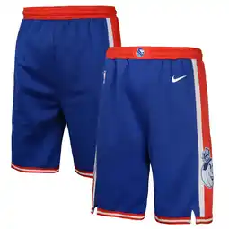 Walmart Youth Nike Blue Sacramento Kings 2024/25 City Edition Swingman Performance Shorts offer