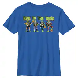 Walmart Boy's Teenage Mutant Ninja Turtles Halloween Rad to the Bone Graphic Tee Royal Blue Medium offer