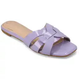 Walmart Journee Womens Arrina Slip On Slide Flat Sandals offer