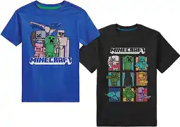 Walmart Minecraft Boys Short Sleeve Regular Fit (Sizes 4-16) offer