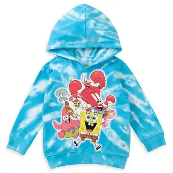 Walmart SpongeBob SquarePants Patrick Squidward Little Boys Fleece Hoodie Toddler to Big Kid offer