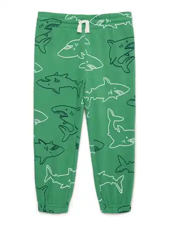 Walmart Wonder Nation Toddler Boys Fleece Jogger Pants, Sizes 12M-5T offer