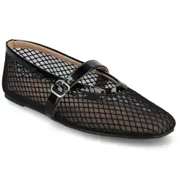 Walmart Journee Womens Casha Mesh Slip On Square Toe Dress Flats offer