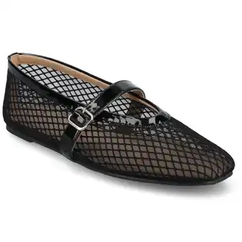 Walmart Journee Womens Casha Mesh Slip On Square Toe Dress Flats offer