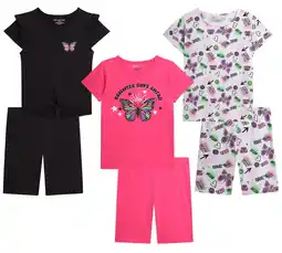 Walmart Dreamstar Girls Active Shorts Set - 6 Piece Fashion T-Shirts and Performance Bike Shorts (Size:7-16) offer
