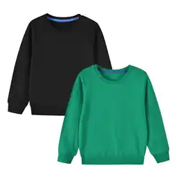 Walmart Spazoro Child Girls Sweatshirts, Long Sleeve Crew Neck Casual 2PC Tops for Kids Girls Green Size 5 T offer