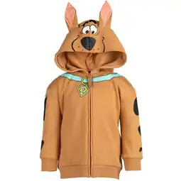 Walmart Scooby-Doo Scooby Doo Big Boys Fleece Zip Up Hoodie Toddler to Big Kid offer