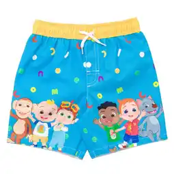 Walmart CoComelon JJ Cody Nico UPF 50+ Swim Trunks Bathing Suit Infant to Toddler offer