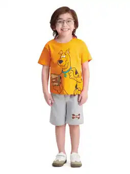 Walmart Scooby Doo Toddler Boy 2-Piece Short Set, Size 4T offer