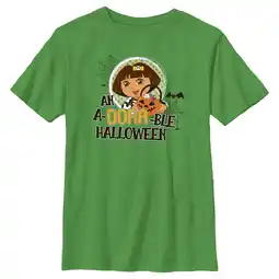 Walmart Boy's Dora the Explorer An A-Dora-Ble Halloween Graphic Tee Kelly Green Small offer