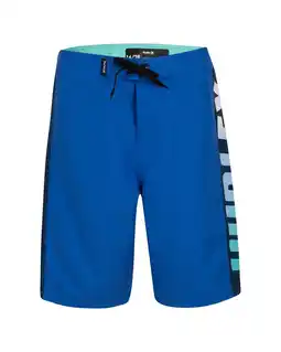 Walmart Hurley boys Colorblocked Board Short, 4, Blue offer