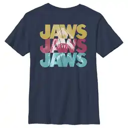 Walmart Boy's Jaws Stacked Logo Graphic T-Shirt offer