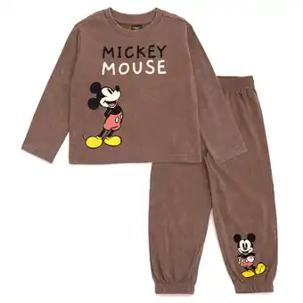 Walmart Disney Mickey Mouse T-Shirt and Jogger and Pants Outfit Set Toddler to Big Kid offer