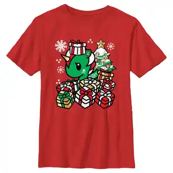 Walmart Boy's Tokidoki Christmas Presents Unicorno Graphic Tee Red Large offer