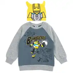 Walmart Transformers Bumblebee Fleece Sweatshirt and Cosplay Costume Hat Toddler to Big Kid offer