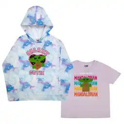 Walmart Lego Star Wars The Mandalorian Girls, Hoodie, and T-Shirt, 2-pack Clothes Set (Sizes 4-14) offer