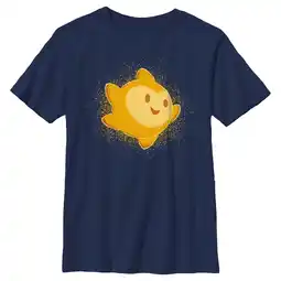 Walmart Boy's Disney Wish Star Portrait T-Shirt - Navy Blue - Medium offer