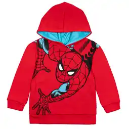 Walmart Marvel Avengers Spider-Man Little Boys Fleece Pullover Hoodie Toddler to Big Kid offer