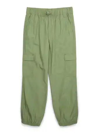 Walmart Wonder Nation Girls Parachute Pant with Cargo Pockets, Sizes 4-18 & Plus offer