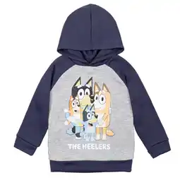 Walmart Bluey Bingo Dad Toddler Boys Fleece Hoodie Toddler to Big Kid offer
