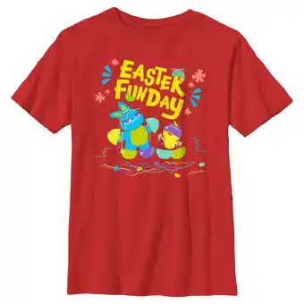 Walmart Boy's Toy Story 4 Ducky and Bunny Easter Funday Graphic Tee Red X Large offer