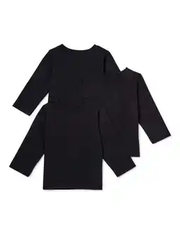 Walmart Garanimals Baby Boy Basic Long Sleeve T-Shirt Multipack Set, 3-Piece, Sizes 0/3M-24M offer