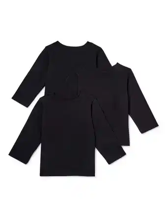 Walmart Garanimals Baby Boy Basic Long Sleeve T-Shirt Multipack Set, 3-Piece, Sizes 0/3M-24M offer