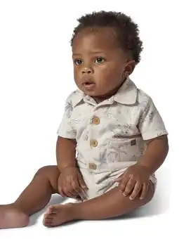 Walmart Modern Moments By Gerber Baby Boy Collar Shirt and Short Outfit Set, 2-Piece, 0/3 Months - 24 Months offer