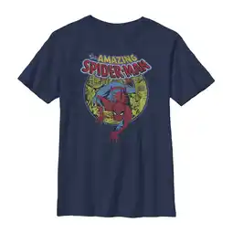 Walmart Boy's Marvel Amazing Spider-Man Responsibility Graphic Tee Navy Blue X Small offer