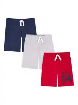Walmart Little Star Organic Toddler Boy 3 Pk Pull-On Athletic Shorts, Size 12 Months-5T offer